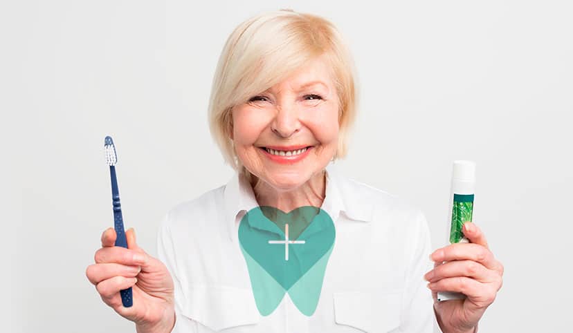 Cuidado dental. Independientemente de tu edad, es importantísimo que mantengas hábitos de higiene bucodental para conservar la salud de tus dientes e implantes. 