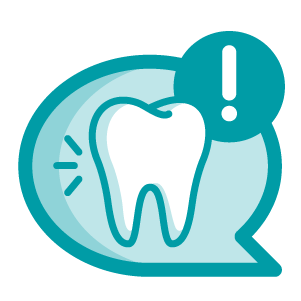 Icono de consulta urgente dental
