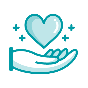 Icono del valor de responsabilidad de DentalCompany